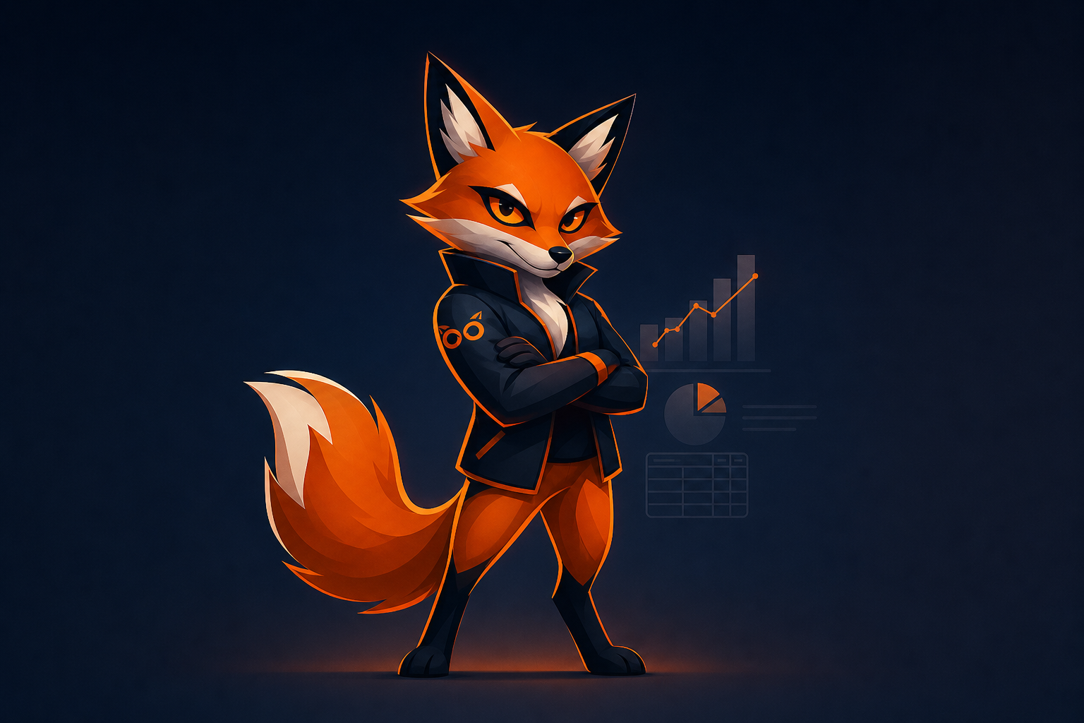 Finansee fox character